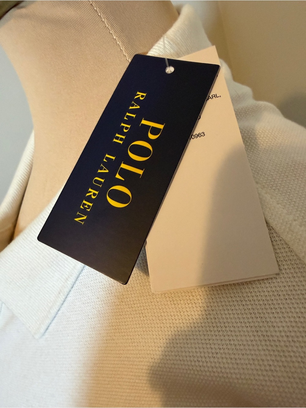 NWT Ralph Lauren White Polo Shirt Dress with Navy Pony Logo - Picture 4 of 6